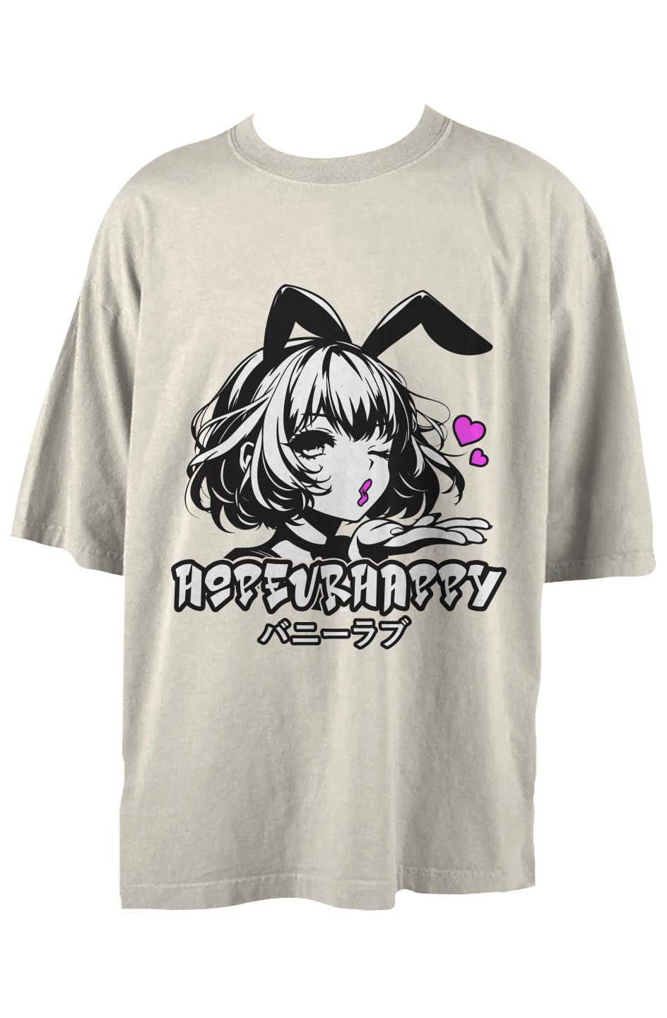 BUNNY LOVE (Drop-Shoulder Tee)