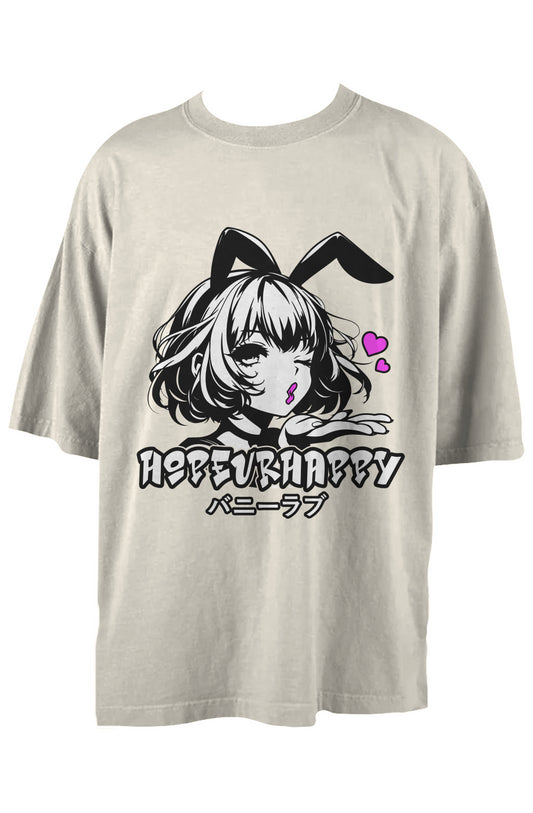 BUNNY LOVE (Drop-Shoulder Tee)