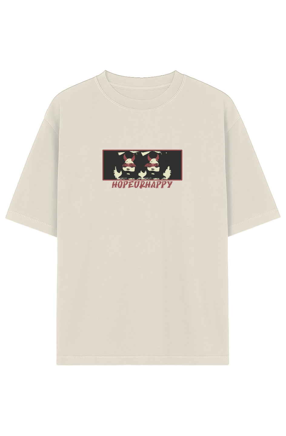 EVIL TWINS (Drop-Shoulder Tee)