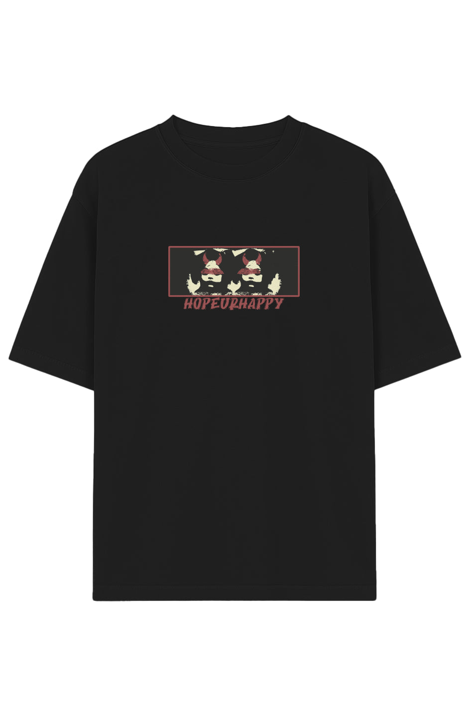 EVIL TWINS (Drop-Shoulder Tee)