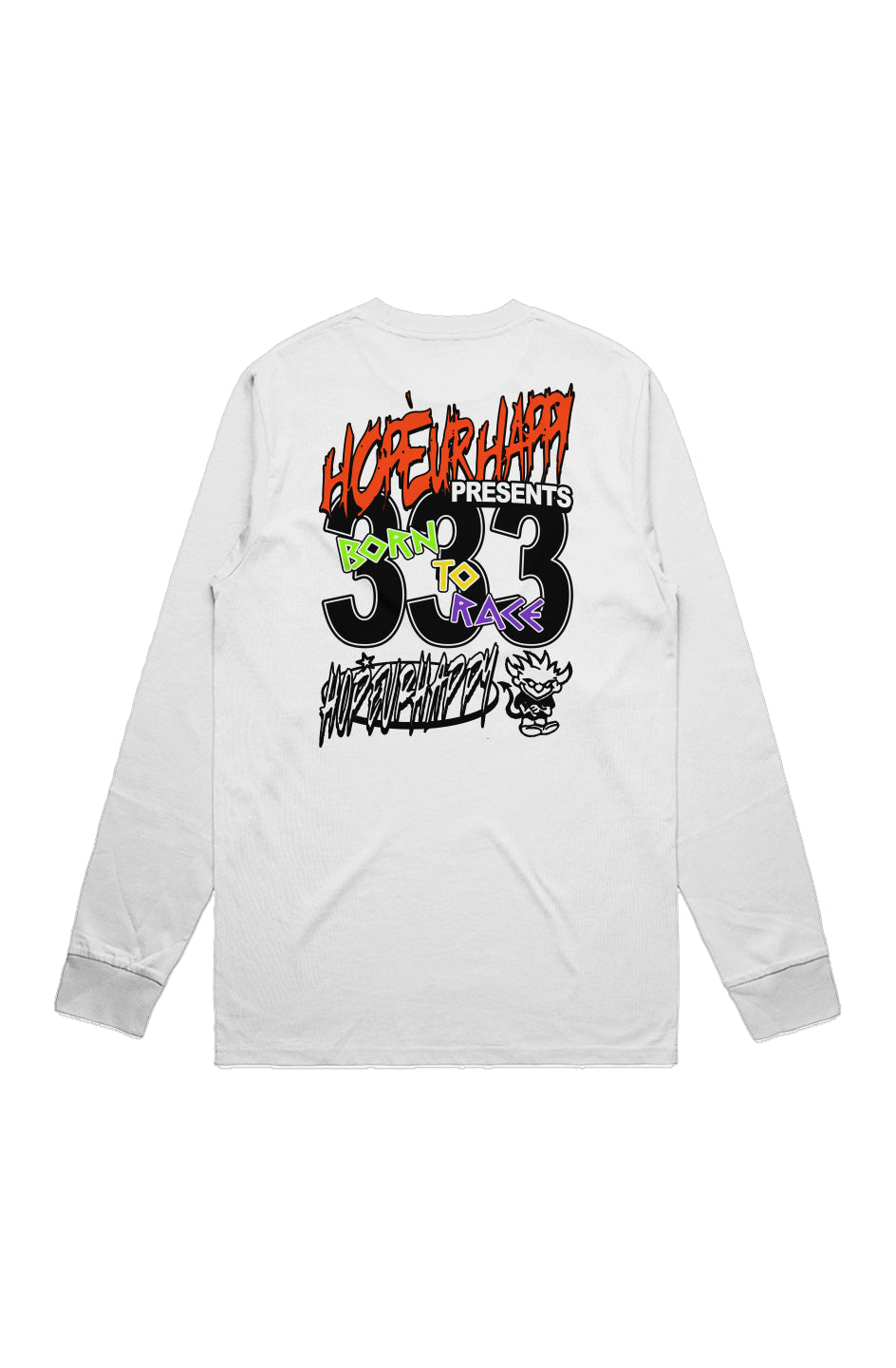 BORN TO RACE (L/S TEE)